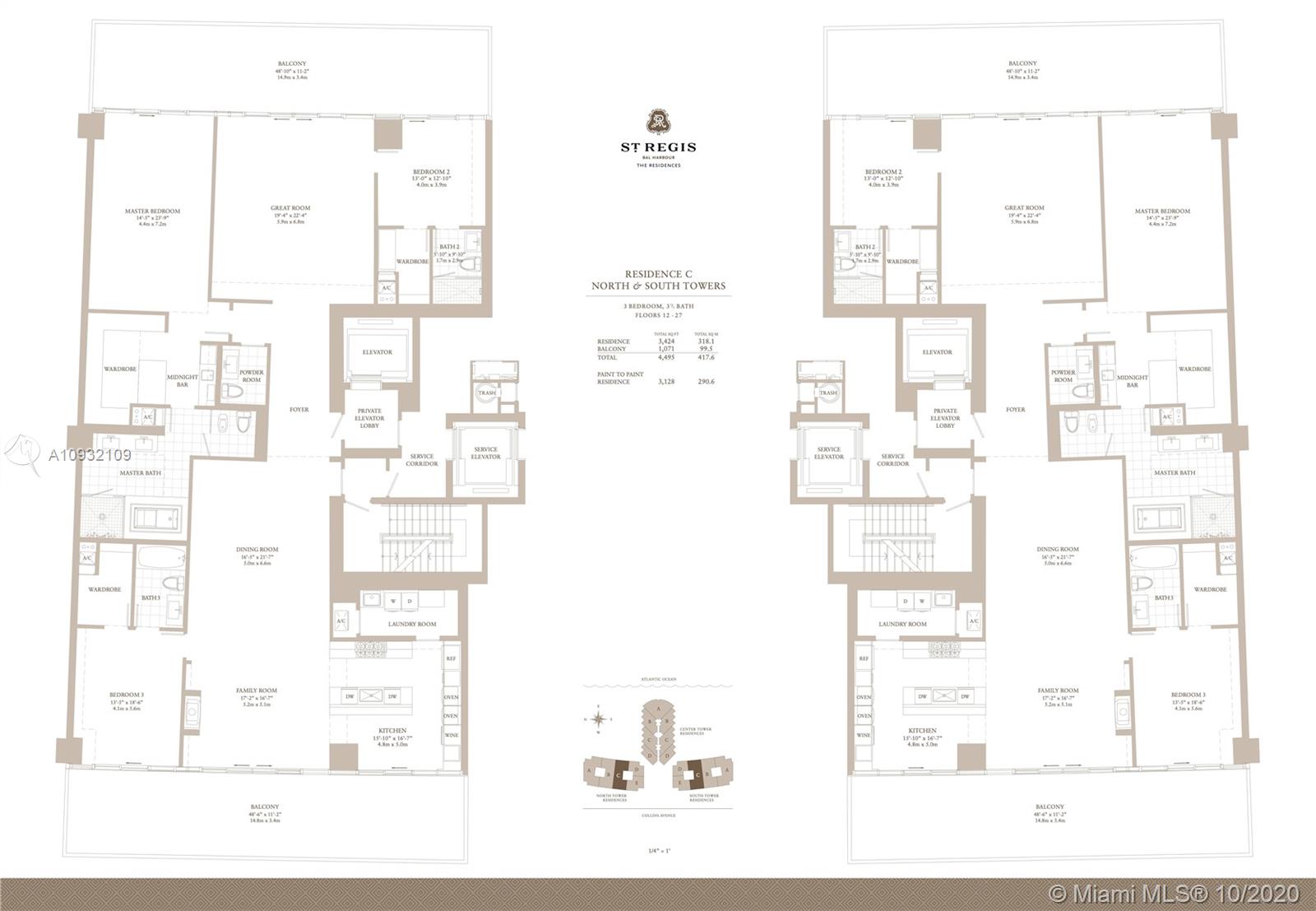 BAL HARBOUR NORTH SOUTH C - Residential