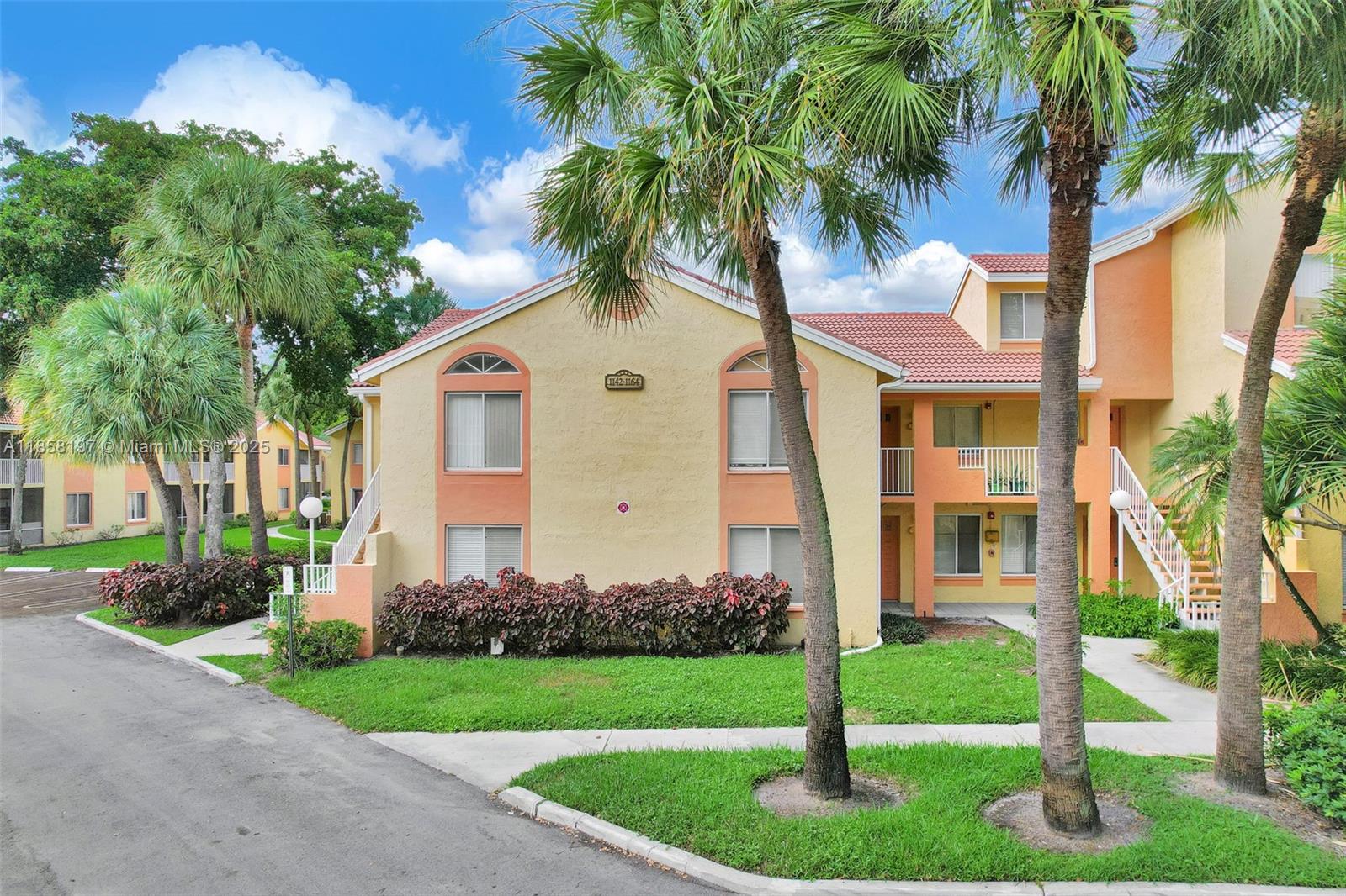 Move-In Ready First Floor Condo in Sought-After Napoli Gardens, Coral Springs! Beautifully upgraded home features modern kitchen w/ SS appliances, breakfast bar & dedicated dining area. The open-concept layout is filled w/ natural light, offering a warm, inviting atmosphere w/ space for a small desk / breakfast nook. No carpet! Spacious bedroom, walk-in closet & full bath (shower/tub). Step outside to your private screened-in patio - perfect for the fall breeze. In-unit washer & dryer & storage closet. 1 assigned parking space near unit + ample guest . Resort-style amenities include pool + jacuzzi & tennis courts. Prime location—mins to Atlantic Blvd, Whole Foods, Coral Square Mall, Cypress Park, Sawgrass Expressway & endless dining/shopping University Dr. Hurry—won’t last! Rentals allowed