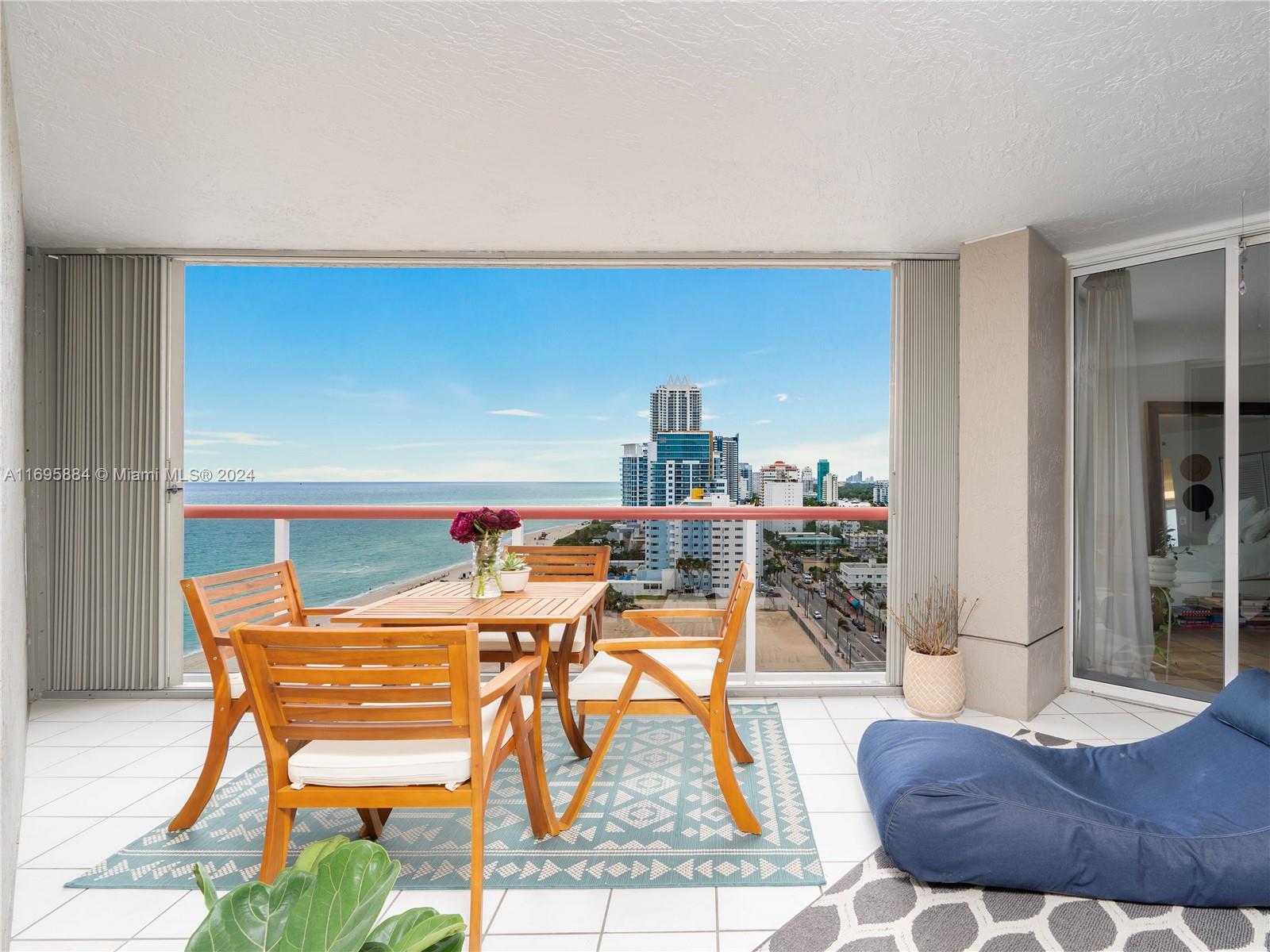 Property for Sale at 6767 Collins Ave 1704, Miami Beach, Miami-Dade County, Florida - Bedrooms: 2 
Bathrooms: 2  - $699,000