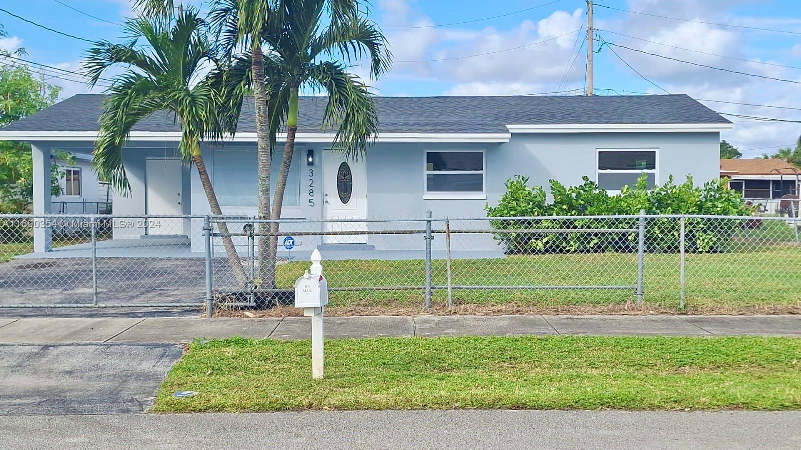 IMPACT WINDOWS, NEW ROOF 2024, NEW CENTRAL AC 2024, Beautiful fully renovated 4/2 Single family in the wonderful Neighborhood of Fort Lauderdale, FL 33311. This single family home is an AMAZING TOTAL 1,318 SQFT in (UNDER AIR 1,272 SQFT) on a fenced Lot of 6,552 sqft. Modern Water Proof Laminated FLOORS (no carpet), + Amazing Brand New Kitchen with Stainless Steel Appliances and Washer and Dryer and Digital Water Heater in a fantastic convenient laundry room with exterior access. XL Shed in perfect condition. Screened patio for entertainment. FRESHLY PAINTED OUT AND INSIDE. CLEAR TITLE, NO LIENS, NO OPEN PERMITS, NO VIOLATIONS. VACANT ON LOCKBOX! Conveniently located, this home combines suburban tranquility with easy access to entertainment and dining. Showing Assist.