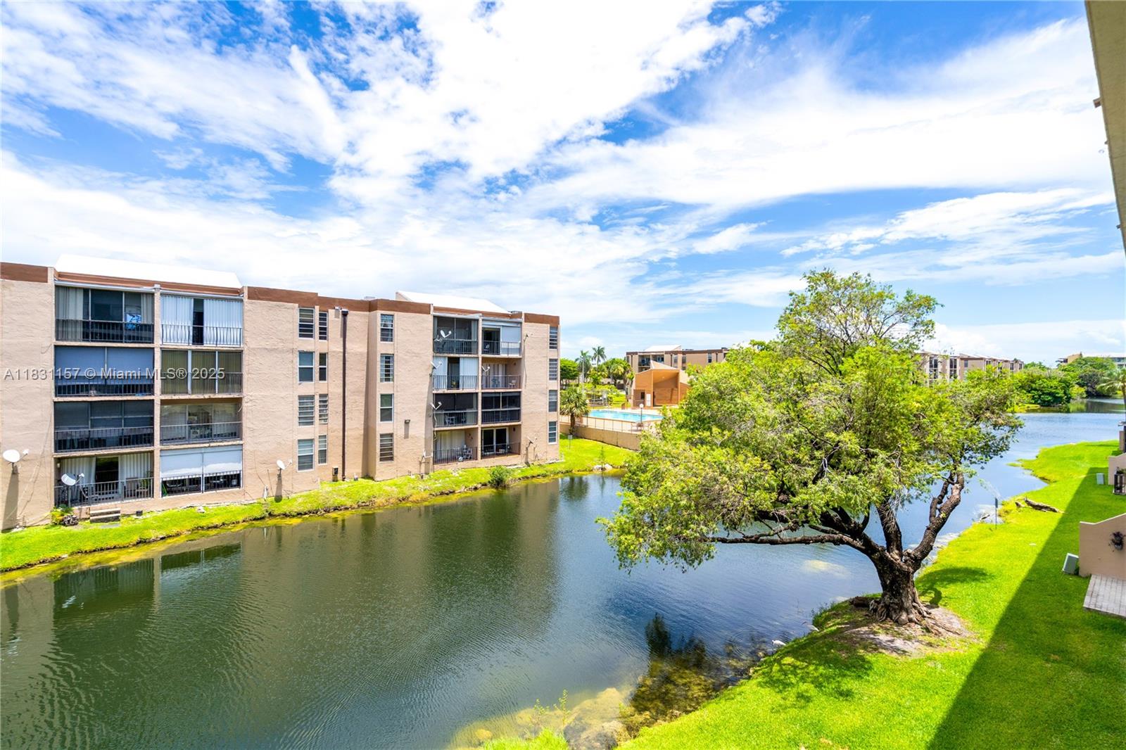 $$ Well-Priced Corner Unit with amazing water view!$$ Great location close to expressways. This 1 Bed/1 Bath condo unit in the Pineside Development comes with 1 assigned parking space AND a storage unit in the laundry facilities. Guest parking available for residents to use with the purchase of an additional parking decal. The large balcony has an awesome water view & has a power outlet & lighting. Master Bedroom has a walk-in closet. Large community pool with clubhouse. Tennis courts presently closed for renovation. Property is vacant & easy to see! Please note financed offers will require the use of Limited Review or Non-Warrantable Condo financing. Low Monthly Maintenance Fee of $263.37 includes a Special Assessment of $32.15/month until July 2032.