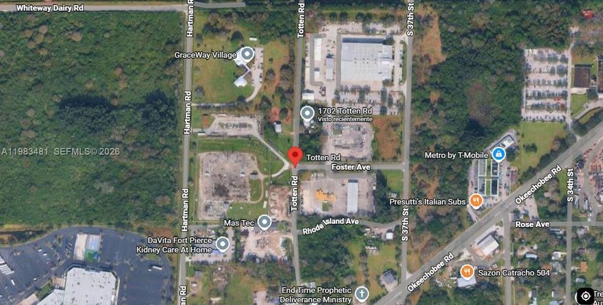 Prime lot located in the heart of Fort Pierce. Currently zoned for future commercial use, with the potential for rezoning to Commercial General, offering an excellent opportunity for your business. Buyers are encouraged to conduct their due diligence.