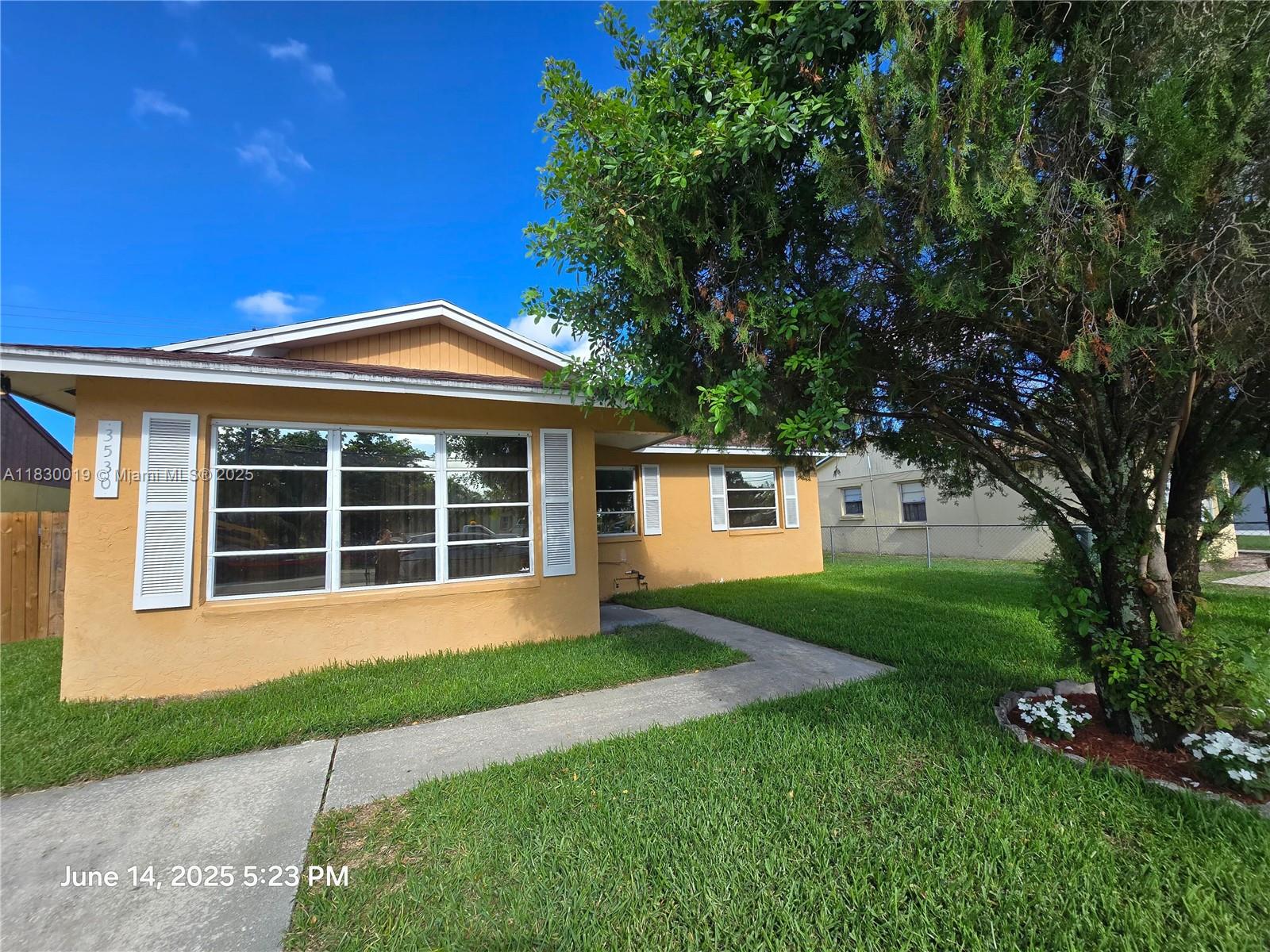 FAST APPROVAL! MOVE IN READY! Beautiful 3/1 cottage-style home available for rent in the heart of Greenacres! This freshly painted property features tile flooring throughout, brand-new ceiling fans and light fixtures, Mirror closet doors, and brand-new appliances. Enjoy a spacious layout with a dedicated outdoor laundry room, a huge fully fenced backyard perfect for entertaining, family and friends, a screened-in patio, a mango tree, and a storage shed. New Grass and Irrigation system connected to Canal. Save on your water bill! Plenty of parking space! Centrally located to shops and restaurants Don’t miss out—schedule your showing today!