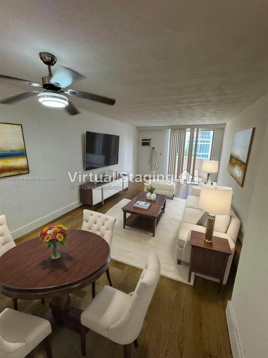 Located in Miami's Edgewater neighborhood. This 2-bedroom, 1-bathroom condo offers a comfortable living space filled with abundant natural light and refreshing ocean breezes, an open layout, vinyl flooring, and an updated kitchen and bathroom. Step out onto your private balcony to take in beautiful bay views. The building offers amenities such as a pool, shared laundry facilities, and one assigned parking space. Conveniently located just minutes from Midtown, Wynwood, and Downtown Miami, and within steps of Paraiso Park, this prime location offers easy access to expressways and the vibrant Miami Design District. Quick move-in is available.