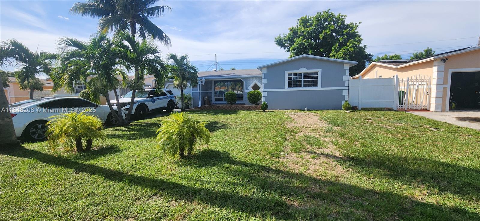 Beautifully Renovated Home in Miramar!
This bright, spacious 3-bed, 2-bath gem features a modern kitchen with stainless steel appliances and quartz countertops, plus a large laundry room and attached one-car garage. Perfect for entertaining—with space for a pool—and fruit trees like mango and avocado. No HOA! Conveniently located near Hard Rock Stadium, Calder Casino, shopping, dining, and the Turnpike. Garage not included in rental only main house.UTILITIES & ELECTRICITY ARE INCLUDED IN RENT PAYMENT! Don’t miss out!