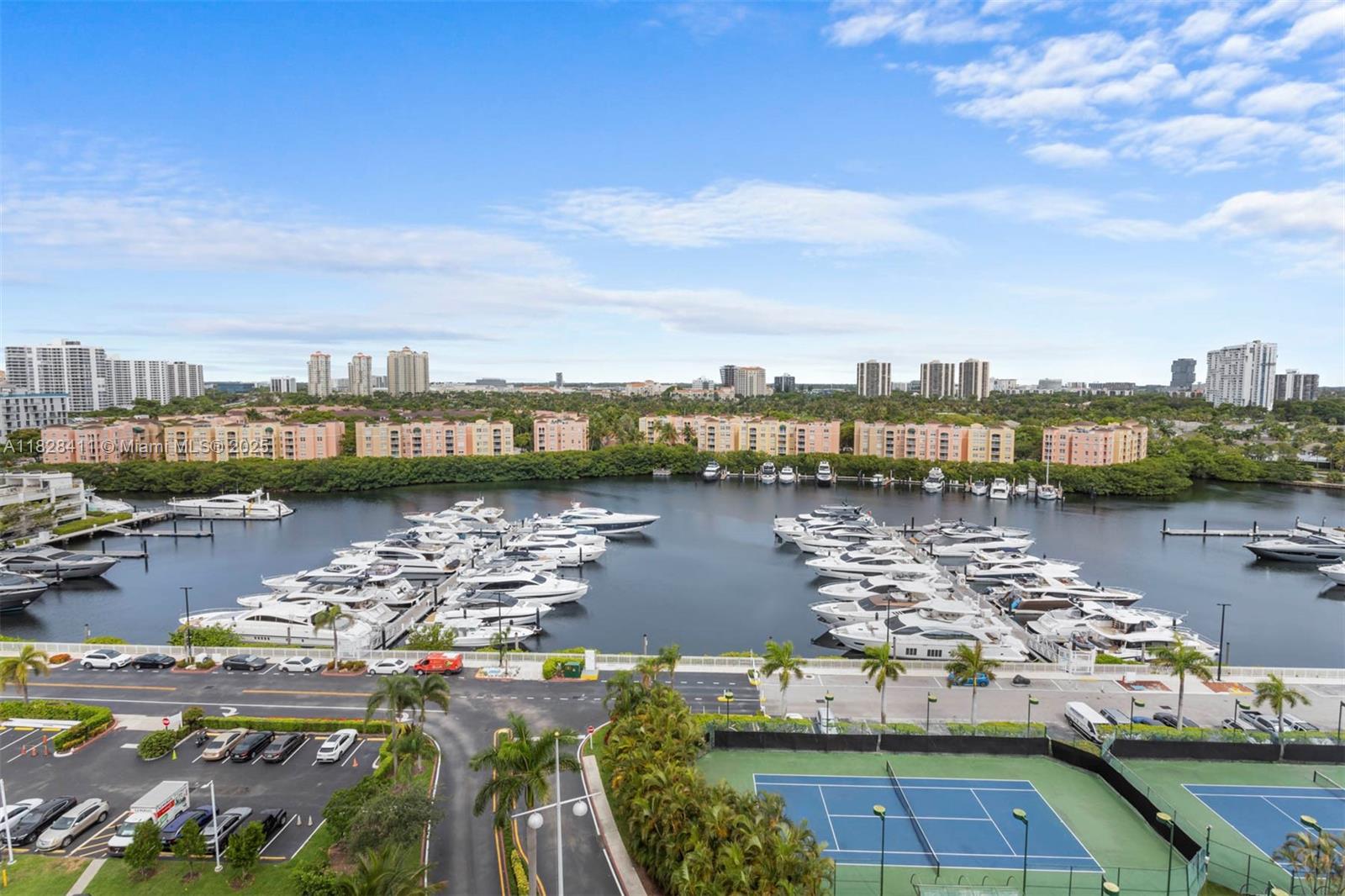 LUXURY LIVING at Turnberry South.. SPACIOUS corner E line.. Enjoy wide BEAUTIFUL MARINA VIEWS from the wrap around terrace ..the spacious 1825 square feet includes the only line with a separate laundry room...renovated kitchen, updated bathroom and known for the ENORMOUS CLOSETS..luxury amenities include 24 hour security, valet, world class fitness, pool, spa, casual dining at the pool. World class golf, 3.5 jogging path, minutes to beaches, best restaurants, shopping, houses of worship, airports and much more. ASSESSMENT IS FULLY PAID.
EASY TO SHOW...NO SATURDAYS