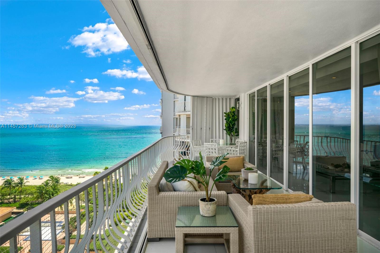 Gorgeous Oceanview Residence is Available for Sale at Bal Harbour 101. Completely Renovated 3 Bedrooms, 3 Baths plus den/office Boasts 2540 sqft with Large Living Areas, Oversized Bedrooms, Huge Closets, and a Spacious Terrace makes this a very Comfortable Home. This unit's Built-ins, Rich Decor, and Location in the Bal Harbour Community Creates a Relaxing Oceanside Retreat. The Building is Full Service with Great Amenities including a Restaurant, Gym, Beach and Pool Service, 24/7 Security and Valet, and even Hotel Rooms for your Guests. Call LA for Showings or Inquiries.