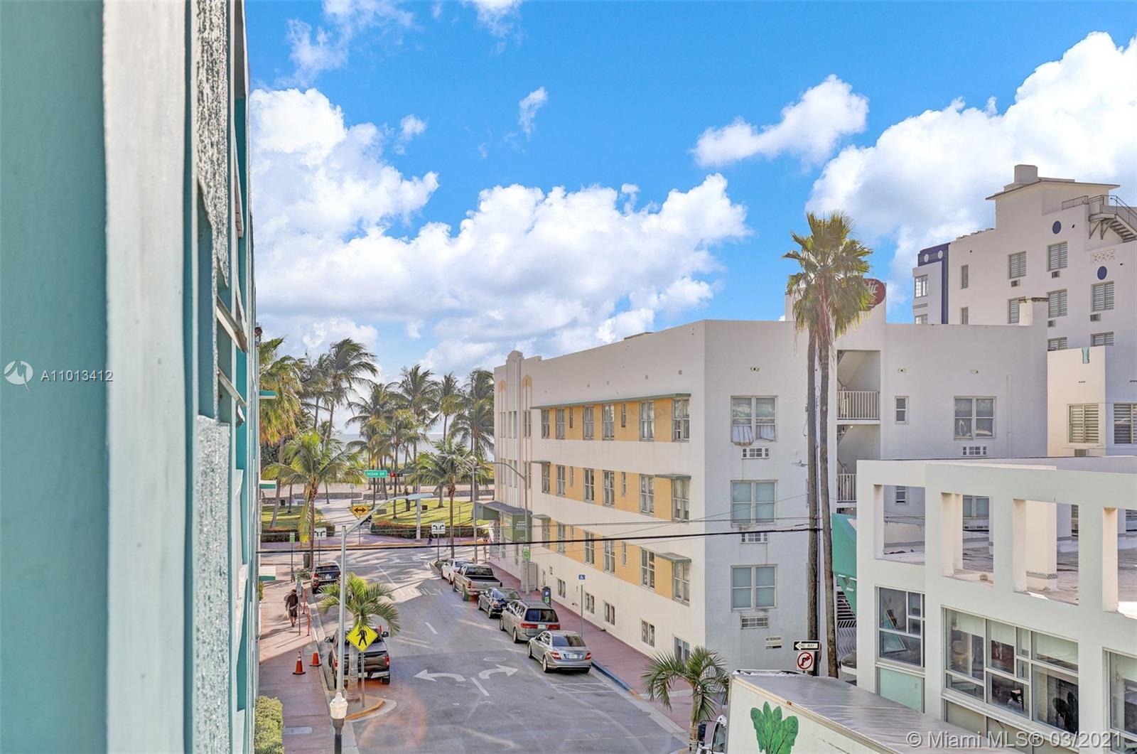 *OWNER FINANCE AVAILABLE* Beautiful Condo in the Heart of South Beach! This Art Deco condo features 1 Bed / 1 Bath on 600 sqft with tile floors. Spacious layout with balcony facing south. Impact Windows. Partial ocean view from balcony. Gated access with cameras throughout the building. Covered parking. 2 minutes away from the Beach & Ocean Dr. Washer/Dryer on site. Currently leased. Storage unit included. Call listing agent for the most accurate data