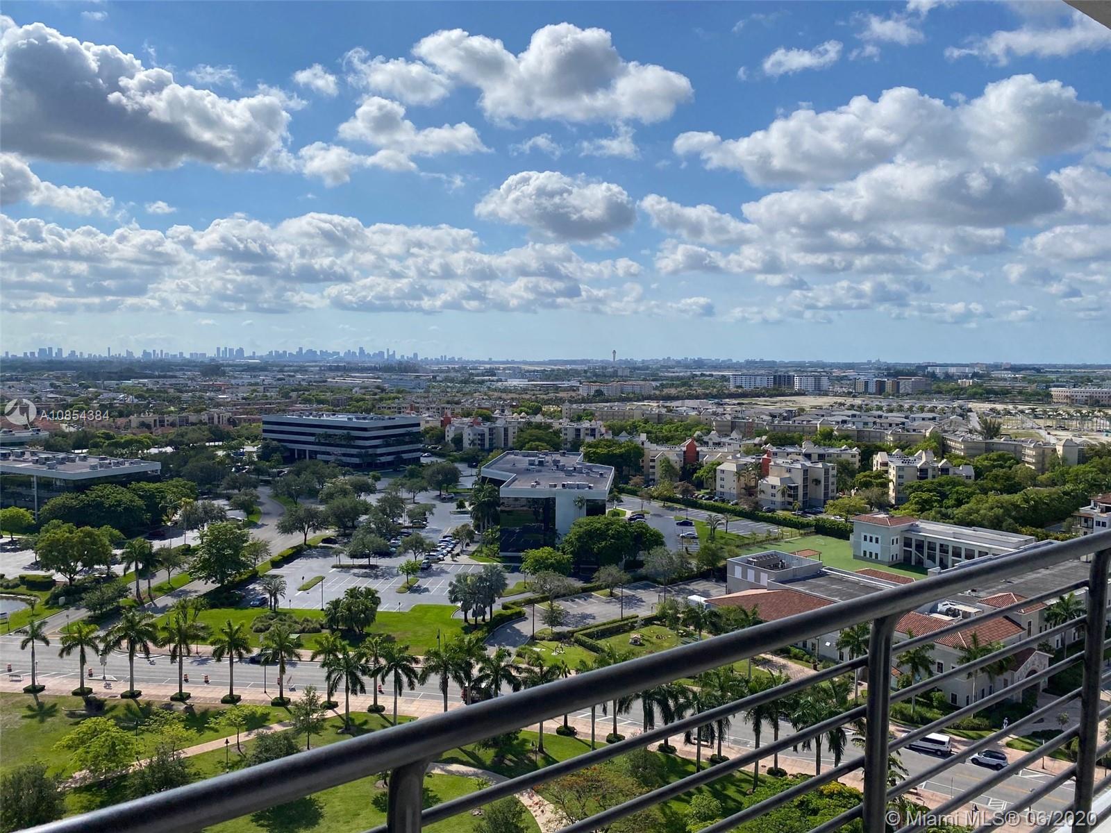 What a view! A never-lived on 17th floor apartment facing east and overlooking Downtown Doral Park. Cozy and bright 1/1 with that brand-new look. Full of amenities, walk to park, shopping, schools and more. A truly city life in a neighborhood setting. Only long-term rentals until further notice. Once short-term rental restrictions are lifted, it can also be listed daily, weekly or monthly. Show it with confidence.