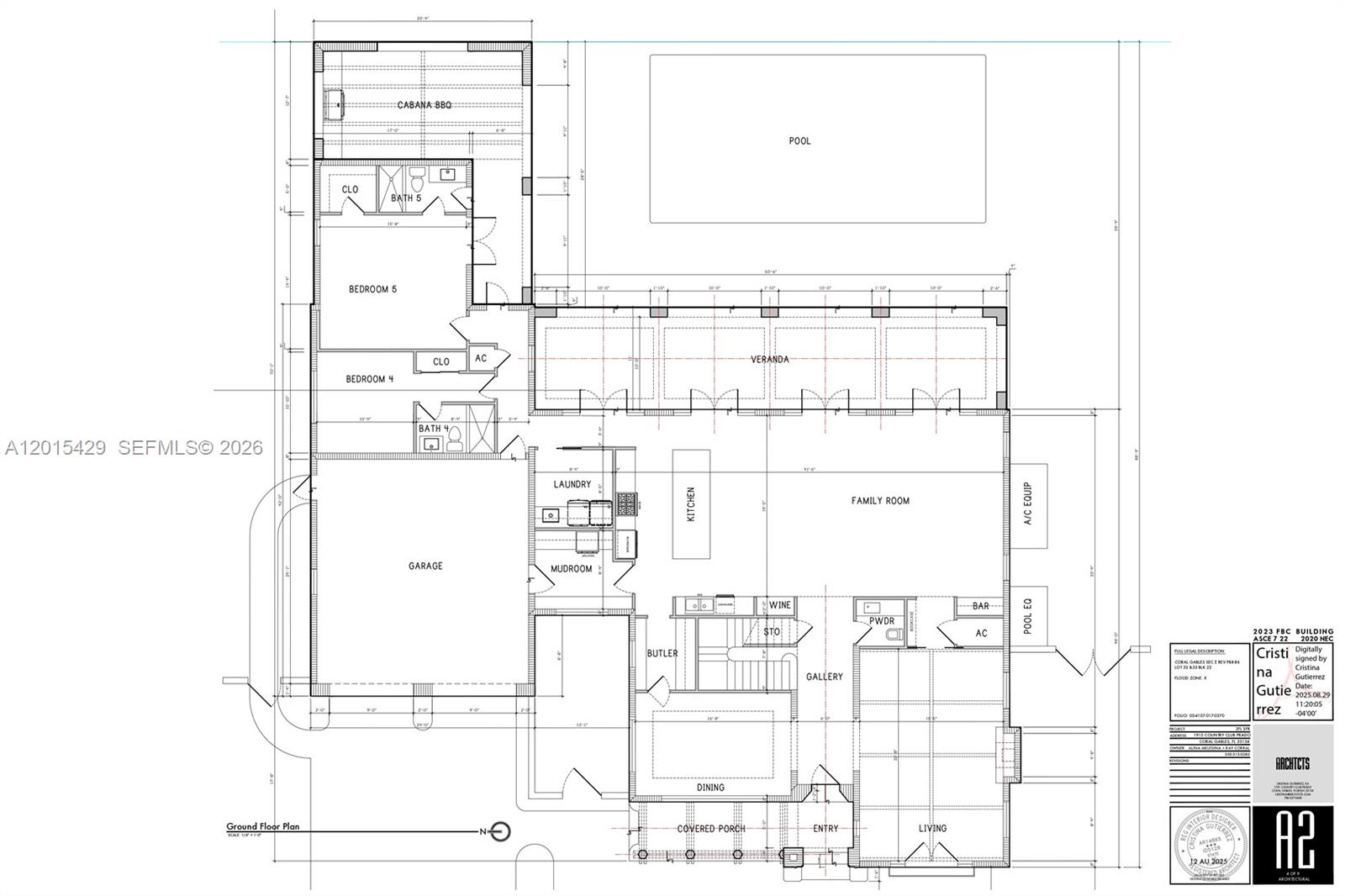 CORAL GABLES SEC E - Land