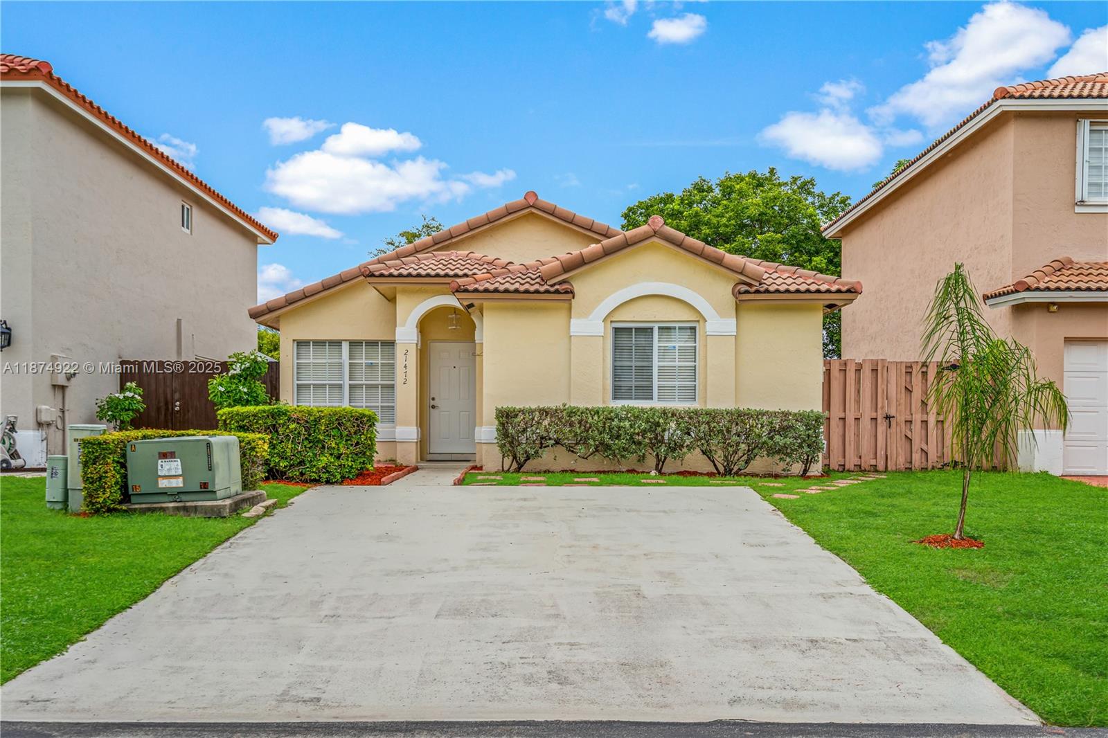 Enjoy Cutler Bay living in this beautifully remodeled 3/2 single family home in Lakes by the bay. This home offers an open layout area with high, vaulted ceilings and 1,258 SF of living space. Sliding doors flow to a spacious backyard, perfect for entertaining, grilling, and much more. Features a large driveway for 4 cars, plenty of visitor parking, and an attached rear storage unit. Minutes to shopping and dining, parks, Black Point Marina, and quick access to major expressways and area schools. A great Cutler Bay value in a sought after community!