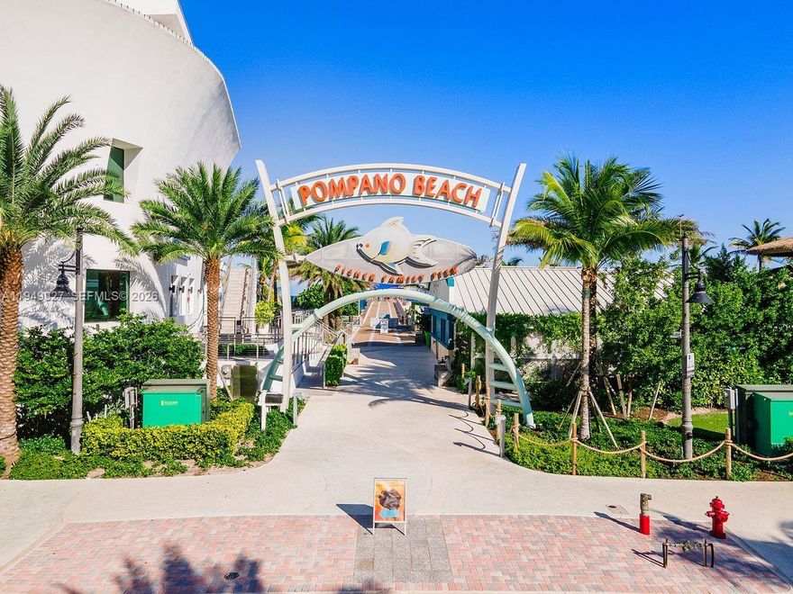 Beach living starts here with the best priced 2BR/2BA in Granada House! This beach haven is a stone’s throw from the beautifully redeveloped Pompano Pier—steps to the beach, shops, and great restaurants are right across the street. This condo in original condition, is ready for the next owner to reimagine into a modern coastal escape. Want an open concept? The wall between the kitchen and living room can be removed for a bright, airy feel. Enjoy peace of mind with impact windows and doors throughout, completed concrete restoration, no assessments, and a brand-new community pool. Parking lot resurfacing is planned for 2026, with funds in reserves to cover the project. Other community features include BBQ area, extra storage, shuffleboard. Unbeatable location + endless potential!