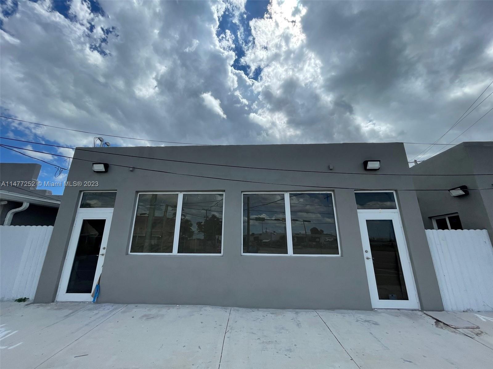 Brand new retail / office space. Everything new. Great exposure. Opa Locka up coming area.