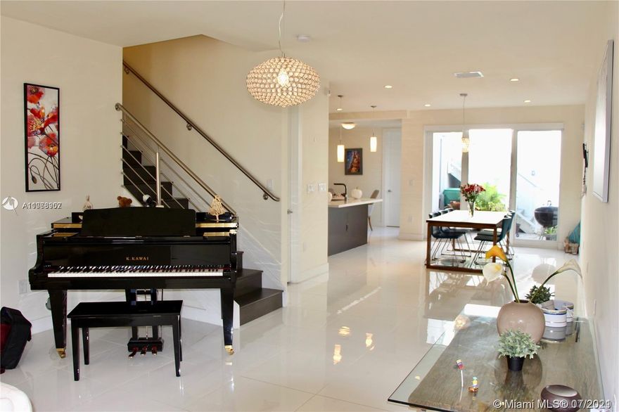 PLEASE READ --- NEXT-GEN property. Beautiful home in the best community of Doral - "Landmark". Main house with 3 spacious bedrooms & 3 modern bathrooms. External efficiency with independent entrance with 1-bedroom area + bathroom + kitchenette + washer/Dryer combo. High end appliances and quartz countertops in kitchen and baths. House is rented on a month to month for $3,150 and efficiency for $1,400. Plenty of upside to rent the house for up to $4,000 just the main house plus next-gen income. Great income producing property. Lowest HOA in the area - only $265. Send offer before looking at the house. Owner ready to sell.