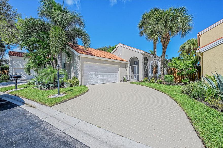 Beautiful 3 bedroom 2 bathroom home on a cul de sac street with a relaxing water view in a 24 hour guard gated community called Crystal Pointe located in Palm Beach Gardens. The community offers plenty of amenities including a pool, clubhouse, fitness center, tennis courts, basketball courts, pickle ball and playground area along with plenty of well lit sidewalks for walking. Close to I-95, shopping, 100's of excellent restaurants, Palm Beach Gardens Mall and the beautiful beaches. Home is unfurnished, renter pays electric & water, cable / internet included in monthly rent. NO Smoking, No Parking On Street at Night, Several Dog Breeds Are Banned Unless It Is A Service Animal. Easy To Show. Available For Annual Lease 12/1/2025