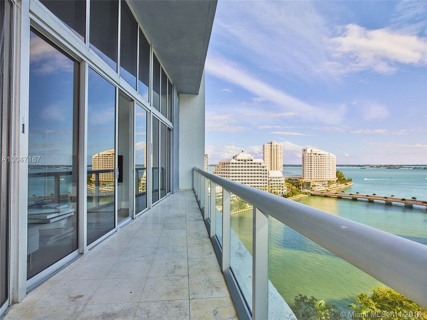 Take a 3D tour inside this unit by clicking on "virtual tour" and see this majestic newly renovated luxury condo in the heart of Miami with brand new tile floors, rare 16 feet floor to ceiling windows, 1518sqft unit in Icon Brickell. Best water front views in the area and in the building. Turnkey, ready to move in.