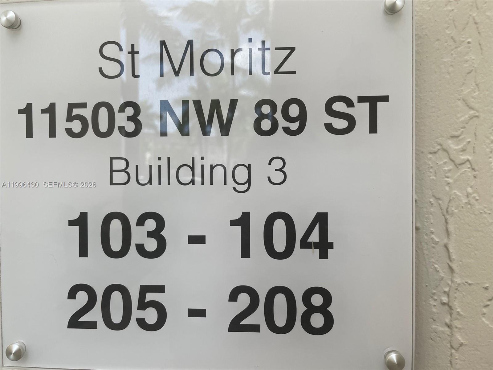 ST MORITZ AT DORAL CONDO - Residential