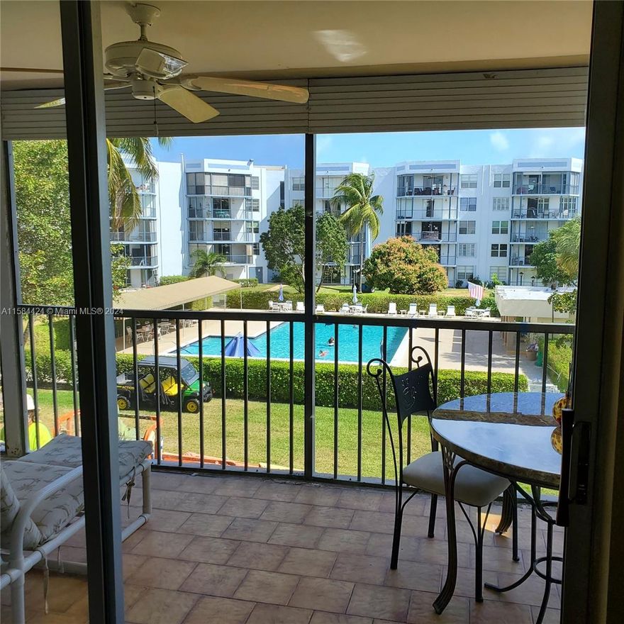 Welcome home! Its spectacular location overlooks the Magnificient Sparkling Resort Style Pool, surrounded by palm trees and a lush green area, soon to be "North Park" Boca Sports Complex. It is the most desirable location with a Center Pool View as soon as you walk through the front door! Spacious 2/2+ open den(easy convert to 3rd) The Master boasts sliders to the oversized Balcony w/pool view, Large double sink & a lovely New walk-in shower. Large, Bright working kitchen, impact windows, granite, stainless, Laundry Room, & Smart Thermostat—fully Furnished, Turnkey. All Age invited, 1 mile to the beach, Minutes to Mizner Downtown, Up-Scale Shops, Eateries, theatre, FAU & 95. or stroll The Avenue at Delray- A Plethora of restaurants & Shops & Enjoy the Vibrant Night Life. Come live & play!