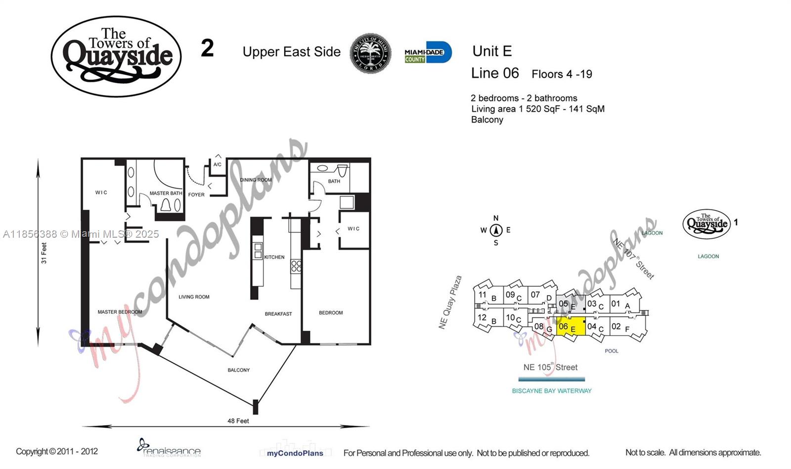 TOWERS OF QUAYSIDE CONDO - Residential