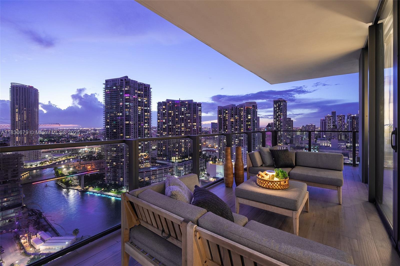 Welcome to Reach #2512 — a premier corner residence in Brickell City Centre’s Swire-developed luxury tower. This 2 bed, 2.5 bath unit offers 1,265 SF of refined living with floor-to-ceiling windows and an expansive wraparound balcony showcasing stunning views of the Miami River and Brickell skyline. The split floorplan features marble floors, an Italkraft kitchen with Bosch appliances, wine cooler, and an electric smart toilet. Enjoy world-class shopping, dining, and entertainment with direct access to Brickell City Center. Five-star amenities include a hammam spa, fitness center, pool, BBQ area, kids playroom, valet service, and more. Includes 1 assigned parking space. Perfect as a primary residence or investment. Vacant and move-in ready.