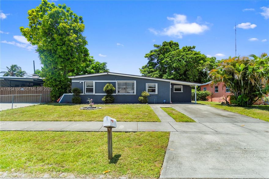 Beautiful 3/1 Home in West Park!
Enjoy a spacious backyard! Ideally located just 15 minutes from Hallandale Beach and with easy access to major expressways. Featuring a new A/C unit, water heater, bathroom and more! This property offers great potential for expansion.
Don’t miss this opportunity!