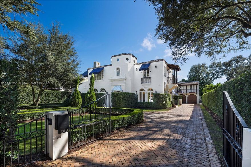 Incredible 1929 Historical Estate that went through a total restoration from foundation to roof. generator for the entire home, smart home installation throughout the entire home, amazing newly installed refrigerated wine room that holds 1200 bottles, 2 laundry rooms, heated pool and spa, surround sound throughout the interior and exterior, security cameras throughout exterior and portions of the interior, gourmet kitchen, fireplace, maids quarters, summer kitchen, wolf appliances and much more.  6 spacious bedrooms with built in and walk in closets, 7 unique bathrooms some with venetian plaster, extra long and wide Chicago brick driveway with electric gates, custom made white kitchen cabinets, onyx countertops with extra an large 5x15 island, blinds installed throughout the home and more.