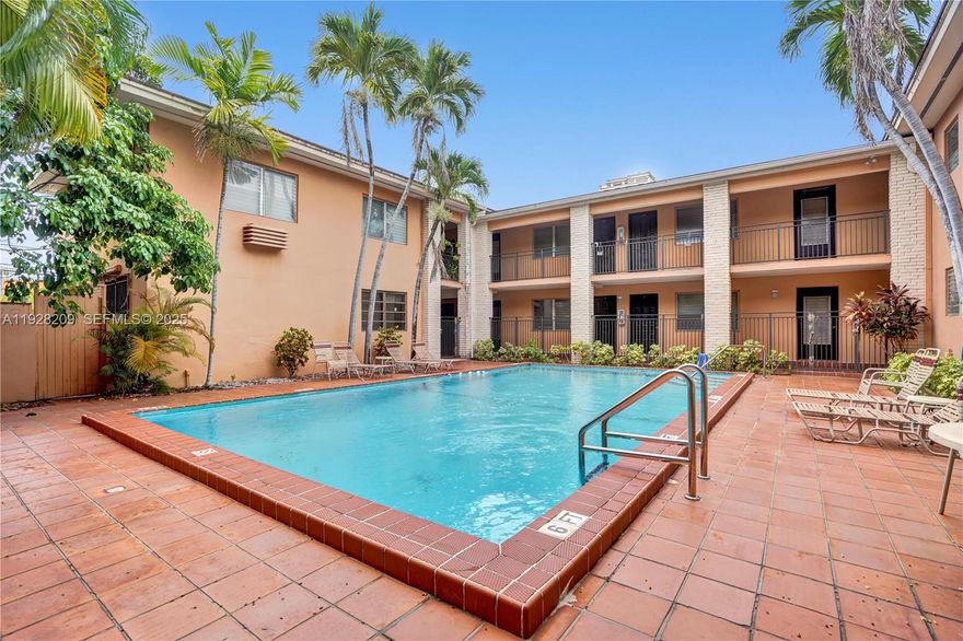 Available Immediately! Spacious and fully remodeled 1BD / 1.5BA corner unit on the second floor in the heart of Downtown Coral Gables—just off Ponce de Leon and Santillane Avenue. This bright residence features brand-new kitchen appliances, GAS stove, in-unit washer/dryer, and a new mini-split A/C system. Private pool and on-site parking available. Unbeatable location with the Coral Gables trolley steps from the building and minutes to Miracle Mile, the Biltmore Hotel & Golf Course, University of Miami, restaurants, cafés, shops, parks, and more.
Easy to show, fast approval, and move-in ready!