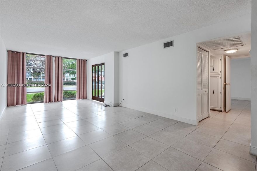 Large 2/2 bedroom in amazing community. Ideally for family or investors, possible to rent from right away. Very good neighborhood with kids park and kids playground. Community pool and tennis courts. Laundry each floor. Close to beach, shopping plazas, synagogues, Gulfstream and airports.