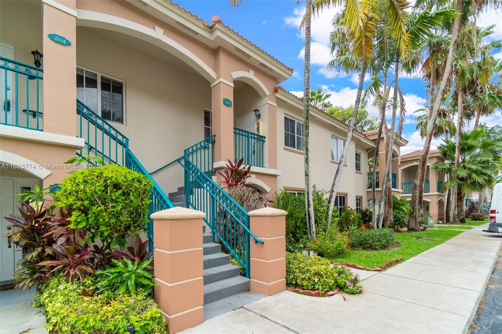 Charming and comfortable 2-bedroom, 2-bathroom apartment with a nice lake view from the kitchen and master bedroom. Features include a spacious walk-in closet, convenient storage, and in-unit washer and dryer. Located in a gated community. Close proximity to a new Publix, Turnpike, schools, and shopping centers.