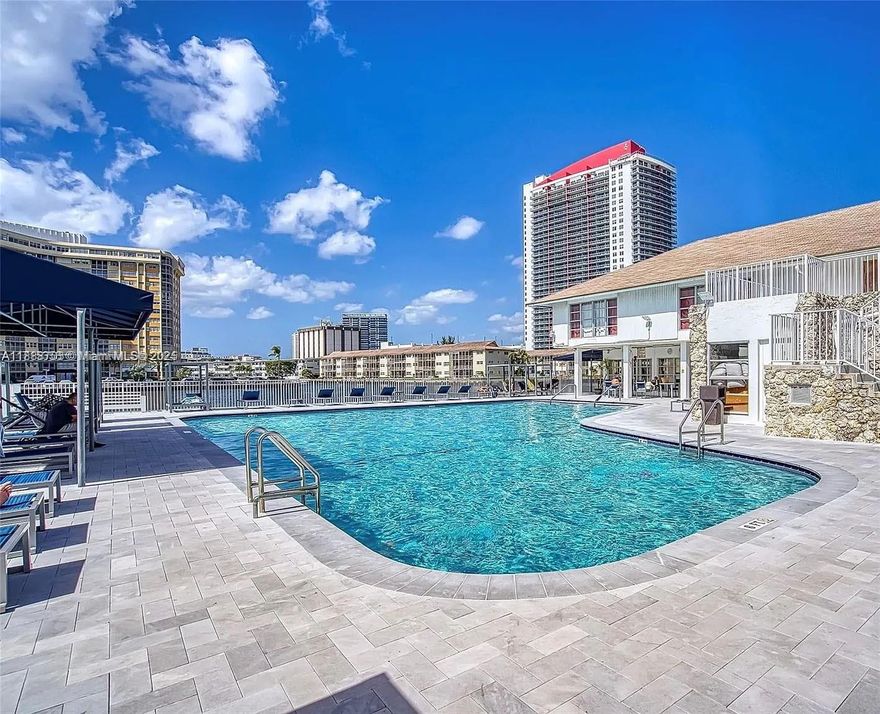 Experience coastal luxury in this enchanting updated 2 bed, 2 bath apartment. Located directly across from the ocean, in a coveted building boasting top-tier amenities, this home merges comfort with unparalleled scenery. Residents enjoy a fitness center, pool, sauna and secured access. Embrace this gem. Completely remodeled, kitchen bathroom flooring etc. Available newly furnished or unfurnished.