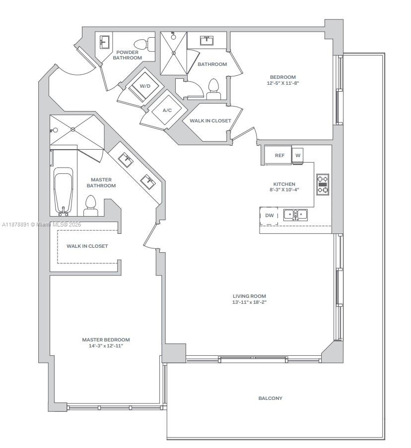 AVAILBLE NOVEMBER 1ST, 2025 Beautiful 2 Bedroom 2.5 Bathroom unit located in the amazing Brickell City Centre. Only an elevator ride away from shopping and incredible restaurants located in the Mall. Building Amenities include 24 hour concierge, kids room, two pools, gym, private access to the shopping mall and much more.