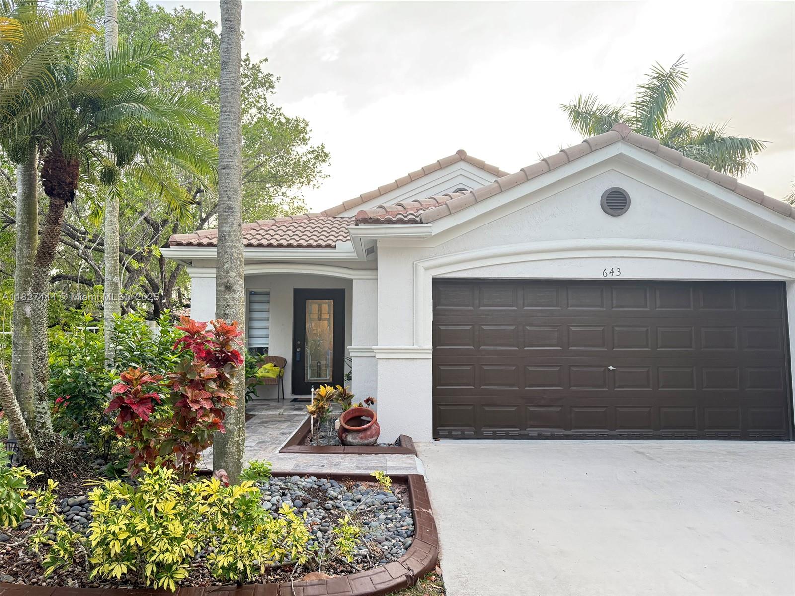 Welcome to your dream home in the heart of Weston’s sought after Savanna community. This stunning one story home offers 3 spacious bedrooms and 2 modern bathrooms, including a luxurious primary suite with a walk-in shower and double vanity. Fall in love with the open concept chef’s kitchen, perfect for entertaining family and friends. Step outside to your private oasis, an oversized patio with a brand new pergola, ideal for unforgettable BBQs and outdoor fun. Savanna’s resort style amenities include two sparkling pools, a waterslide, BBQ areas, a clubhouse, and beautifully landscaped green spaces for walking and relaxing. Located in a top rated A+ school district. Don’t miss out, homes like this go fast. Easy to show