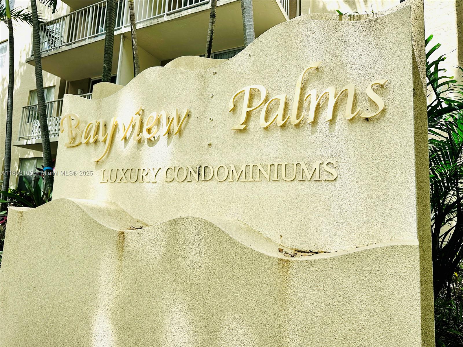 BAYVIEW PALMS CONDO - Residential Lease