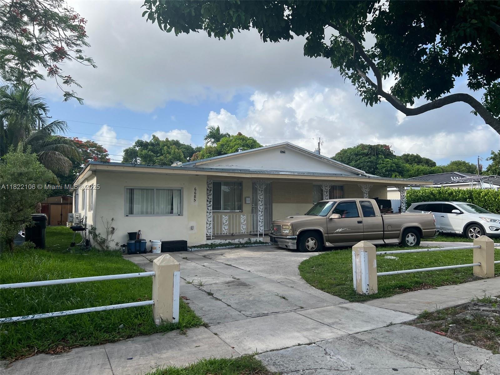 Property for Sale at 6685 Nw 39th St, Virginia Gardens, Miami-Dade County, Florida - Bedrooms: 6 
Bathrooms: 2  - $730,000