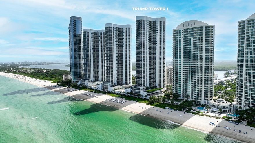 Luxurious 2 Bed/2 Bath residence at Trump Tower I in Sunny Isles Beach with soaring 10.5-ft ceilings and floor-to-ceiling windows showcasing breathtaking Intracoastal & city skyline views. Offered fully furnished, featuring an elegant modern kitchen with Italian cabinetry, quartz countertops & premium appliances, plus marble/tile floors throughout. Spacious balcony invites endless sunsets. Enjoy world-class amenities: direct beach access with service, spa, state-of-the-art fitness center, pool, hot tub, business center, valet, concierge & 24/7 security. Move-in ready sky residence at a prestigious oceanfront address.