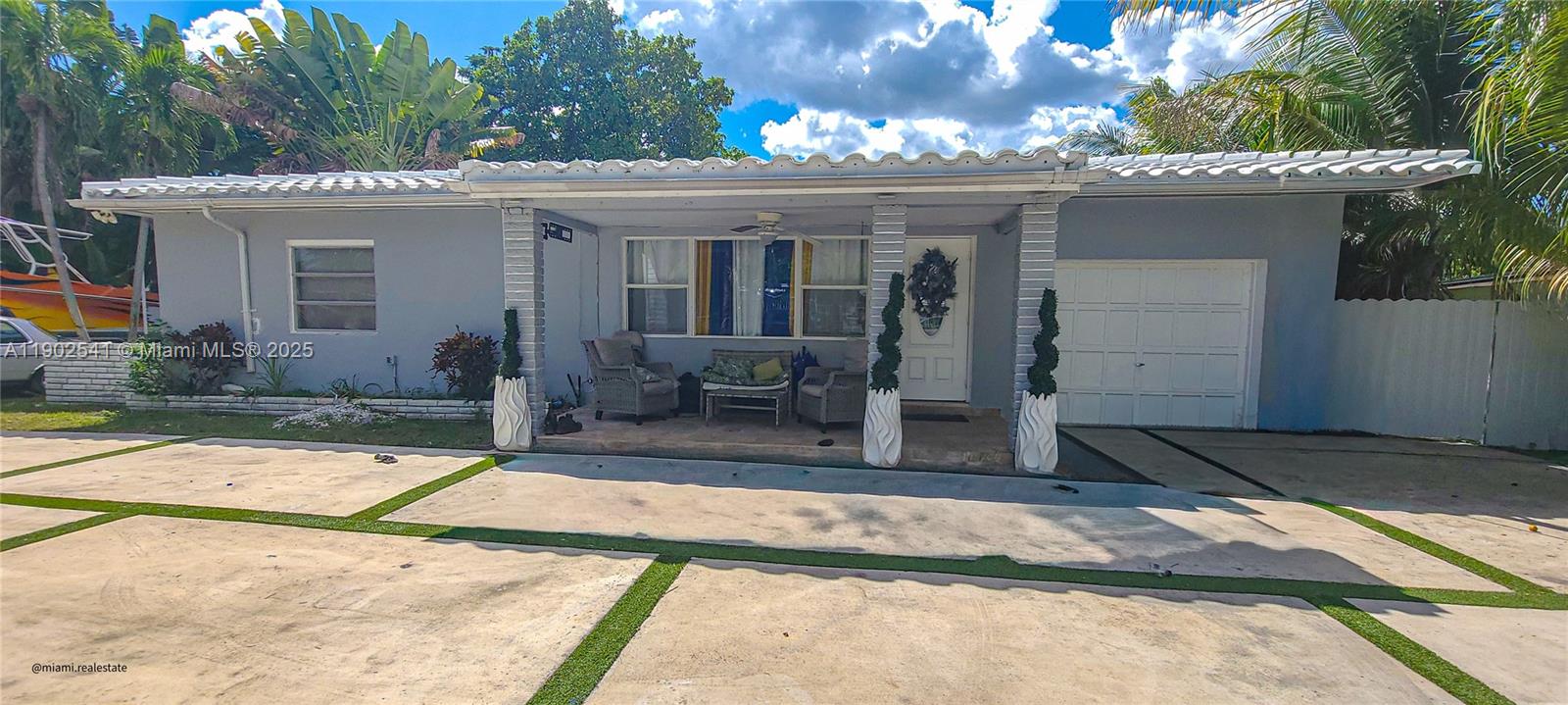 Beautifully updated home on an oversized lot in the heart of North Miami Beach! This charming residence offers 3 bedrooms and 2 bathrooms (originally a 2/1 with a garage conversion currently used as a 1/1 studio, easily convertible back) The home features a modern kitchen with stainless steel appliances quartz countertops and stylish backsplash, along with renovated bathrooms and neutral flooring throughout Enjoy an expansive front yard with plenty of parking for multiple vehicles a large fenced backyard perfect for entertaining and wide side entrances ideal for boats trailers or additional storage A covered patio area provides ample shaded space for relaxing or hosting family gatherings This property combines privacy, space, and accessibility in one of Miami’s most desirable neighborhoods