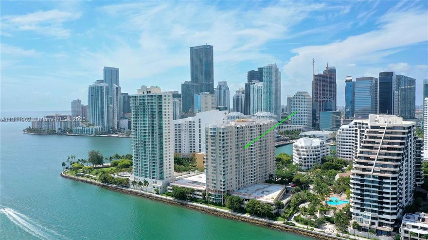 Enjoy this beautiful 2-bedroom, 2-bathroom apartment located in the heart of exclusive Brickell Key. This residence offers two assigned parking spaces and is part of the sought-after Isola Condominium. Just moments from world-class dining, shopping, and the vibrant Brickell lifestyle, yet tucked away in a serene and private setting. Building amenities include a fully equipped gym, pool, business center, conference room, and 24-hour valet and concierge services.