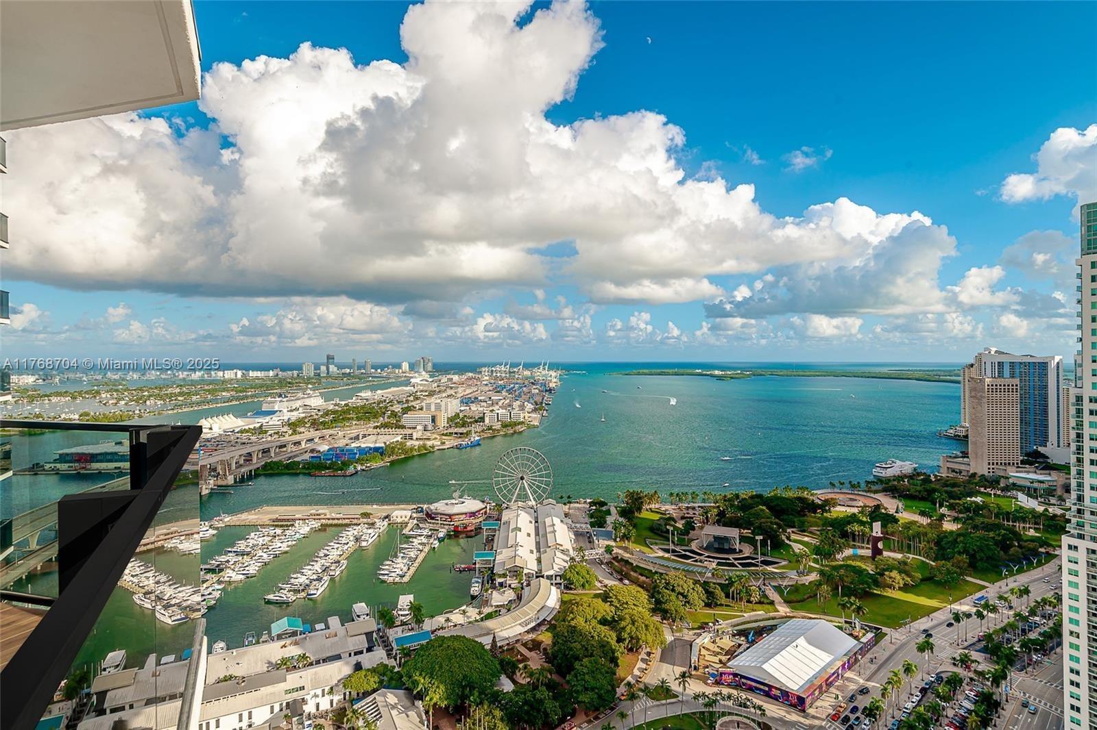 Perched on the 38th floor, this chic 362 sqft studio at The Elser offers stunning views of the ocean and Miami skyline. A perfect blend of luxury and functionality, this fully furnished unit is an ideal choice for a stylish personal retreat or a high-performing short-term rental. Featuring an open floor plan with sleek finishes, large windows that bring in abundant natural light, and smart home technology like a Nest thermostat and keyless entry. Residents enjoy top-tier amenities, including a rooftop pool, state-of-the-art fitness center, private lounges, and concierge service. Located in the heart of Miami, you're just steps away from world-class dining, shopping, entertainment, and cultural attractions. This turnkey property is priced to sell—don’t miss this exceptional opportunity!