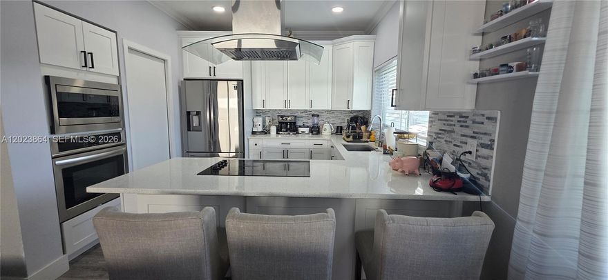 Tastefully updated 2-bedrooms, 3-bathrooms single-family home available for rent in Hollywood! This well-maintained property features a modern upgraded kitchen and renovated bathrooms, offering both style and comfort. Enjoy a spacious driveway with parking for up to 4 vehicles plus additional space to store a boat. The fully fenced backyard is perfect for entertaining, featuring an above-ground pool with deck, cozy fire pit area, and outdoor movie projector setup for unforgettable family nights and gatherings. Owner occupied but very easy to show. Conveniently located near major highways, shopping, dining, and entertainment. Don’t miss this unique rental opportunity!