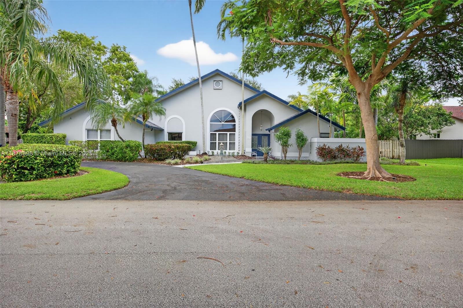 Beautiful and spacious 4-bedroom, 3-bath home with a den/office in a quiet Cutler Bay neighborhood. Situated on a large 15,000+ sqft lot, this 2,500 sqft home features a screened-in pool and resurfaced patio, perfect for relaxing or entertaining. Impact windows and doors, PVC plumbing, and two newer AC units offer peace of mind. Great layout with tons of potential. Located on a quiet street close to parks, schools, and shopping.
