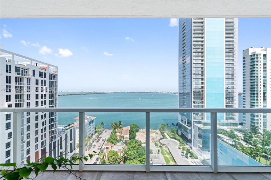 Stunning 3BD/3BA at Bay House in vibrant Edgewater with direct bay views from the 18th floor. Enjoy a private foyer when you step off the elevator for added security, a fantastic split floor plan with 2 ensuite bedrooms, and a versatile 3rd bedroom which is ideal for an office or a kids' room. Floor-to-ceiling windows open to an oversized terrace with breathtaking sunrise views over the bay. Modern open kitchen, generous closets. Resort-style amenities include bay facing pool deck with a hot tub, cabanas, gym, yoga room, lounge, kids playroom, biz center, and 24/7 security. Unbeatable location near Wynwood, Design District, Downtown, Miami Beach & MIA airport.