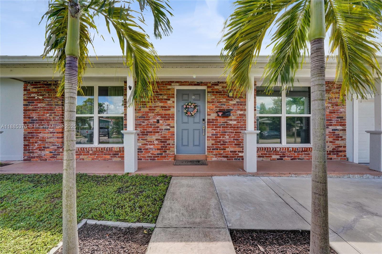 This beautifully remodeled 3BR/2BA pool home in Riverland Village is just minutes from Downtown Fort Lauderdale, beaches, dining, shopping, and highways—Miami or West Palm Beach in under an hour. Enjoy a tropical oasis with a fenced backyard, pond, grass, and 2 covered patios. Swim day or night in the above-ground pool with sundeck and landscape lighting. Inside, enjoy plank tile floors and a stunning Chef’s Kitchen with dark wood cabinetry, quartz counters and full backsplash, gas stove, stainless steel hood and appliances. The impressive island has bar seating and a huge coffee bar with a sink and pot filler. Split bedrooms offer a private primary suite, and all baths were remodeled with glass-enclosed showers. 1-car garage, Aluminum Roof, sidewalks, parks, good schools nearby—no HOA!