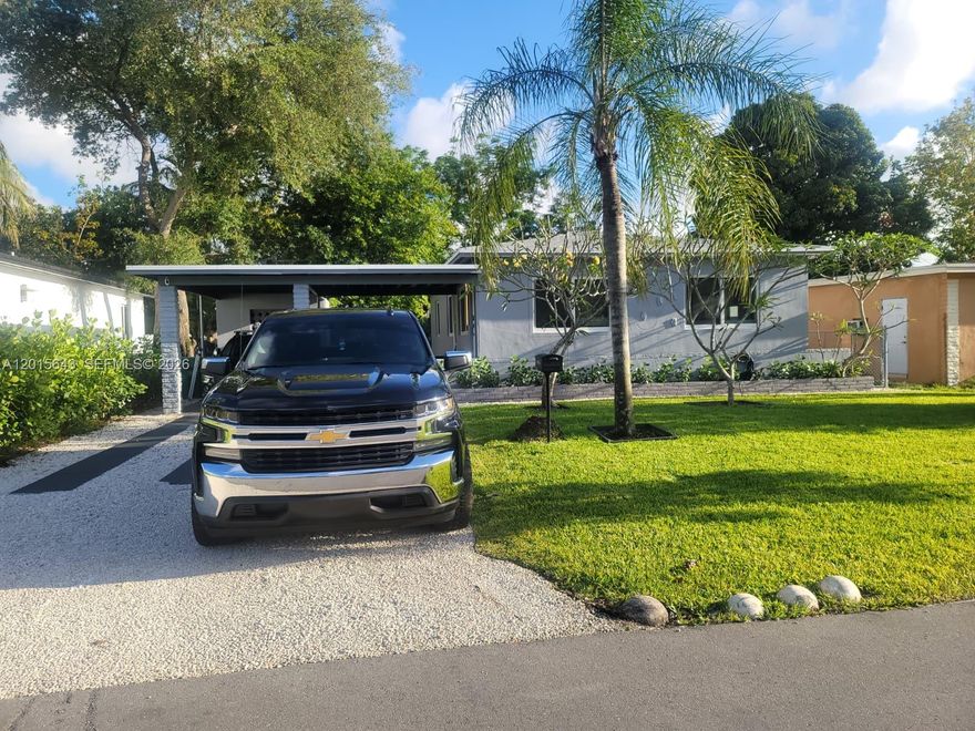 Ready to call this HOME! New roof, new impact windows and doors installed Dec. 2025, with permit! Everything in this home is brand new and beautifully crafted by some of the best professionals in the field. The home is located in a PRIME LOCATION! Just minutes away from the beaches, shopping, malls, and expressways!