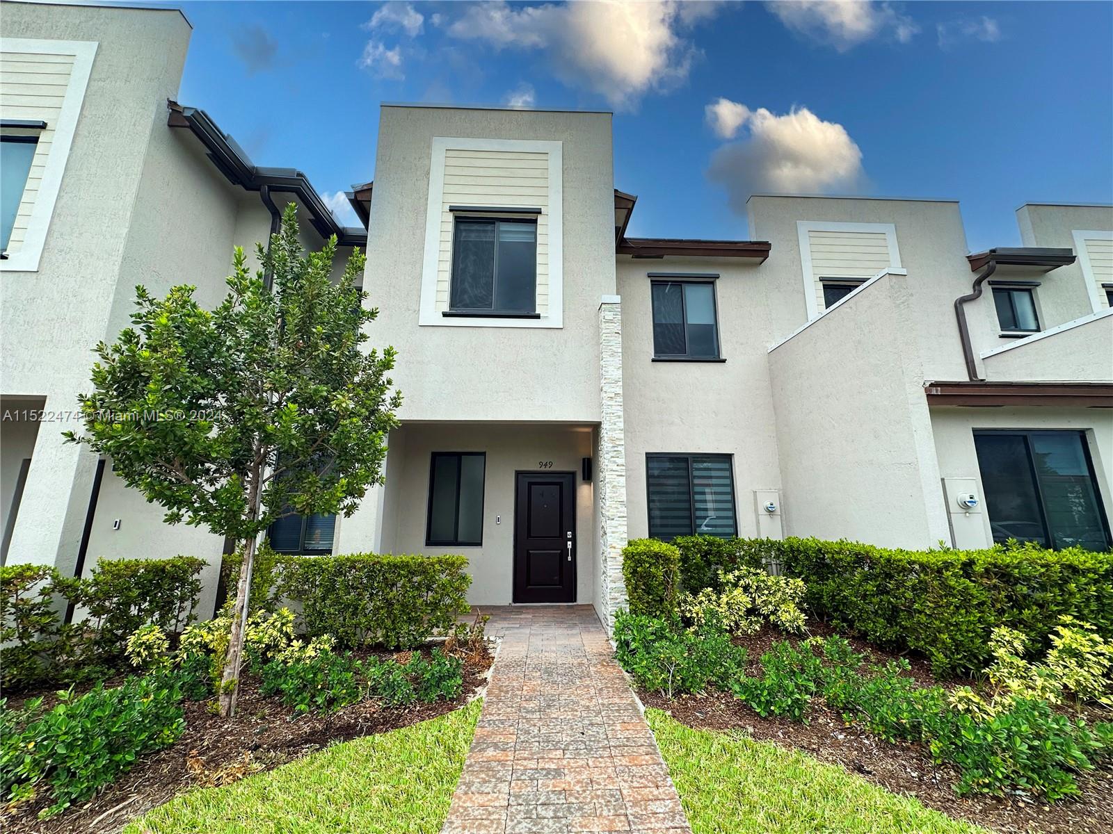 A beautiful 3-bedroom, 2.5-bathroom villa located in the safe and peaceful gated community of Via Ventura. Built in 2022, this home shines with fresh laminated flooring (undergoing installation). Step out to a well-arranged, paved backyard, prepared for your personal touch to craft a nice retreat or the perfect spot for your Sunday BBQs.
This home sits in a prime spot in North Miami Beach, incredibly close to the I95 freeway, making travel and commuting a breeze. Plus, you're just 15 minutes away from Aventura Mall and the beautiful beaches of Sunny Isles. Warm and friendly community where feeling secure and having easy access to everything you need is part of everyday life. Pets are more than welcome here. Call me now to schedule your showing!