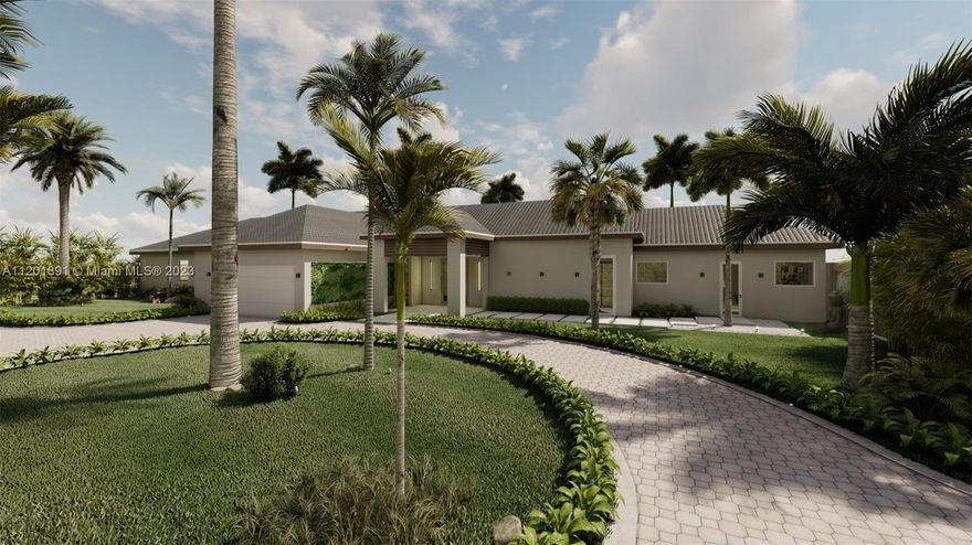 *Devonwood in Pinecrest* Gorgeous 1-story estate on a spacious and private 41,716 sf gated estate. Tucked away on a quiet, treelined street with FHP security patrol, this spacious 4 Bed 4.5 Bath + Den has a recently renovated, stand-alone guest house/cabana and 2 two-car garages. Enjoy a chef’s kitchen with Sub-Zero, Wolf gas range, exotic Zebrawood cabinetry, temperature-controlled 800 bottle wine room. Impressive backyard and covered terrace perfect for entertainment with an outdoor summer kitchen, grill, wood burning pizza oven, multi-sport game court (Pickleball) and pool. Other features include two master suites, 2020 roof, impact windows, 2 newer A/C units, fireplace, Keystone walls and crown moldings, Mahogany wood beam ceilings and wet bar, lots of windows and natural light!