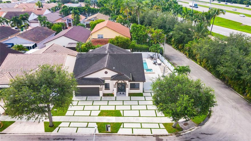 Welcome to your dream home in the heart of Miami Lakes! This stunning single-family residence offers the perfect blend of luxury, comfort, and entertainment, featuring 4 bedrooms and 3 bathrooms on a spacious 7900 Lot . 
Step inside to find an open-concept layout with upgraded flooring, modern kitchen with stainless steel appliances, and plenty of natural light throughout. The primary suite includes a walk-in closet and a brand new Bathroom, ideal for unwinding after a long day.
But the real showstopper is the private backyard oasis—complete with a sparkling pool, covered patio, and plenty of space for lounging or hosting guests. Whether you're enjoying a quiet evening at home or entertaining family and friends, this outdoor space has it all!
