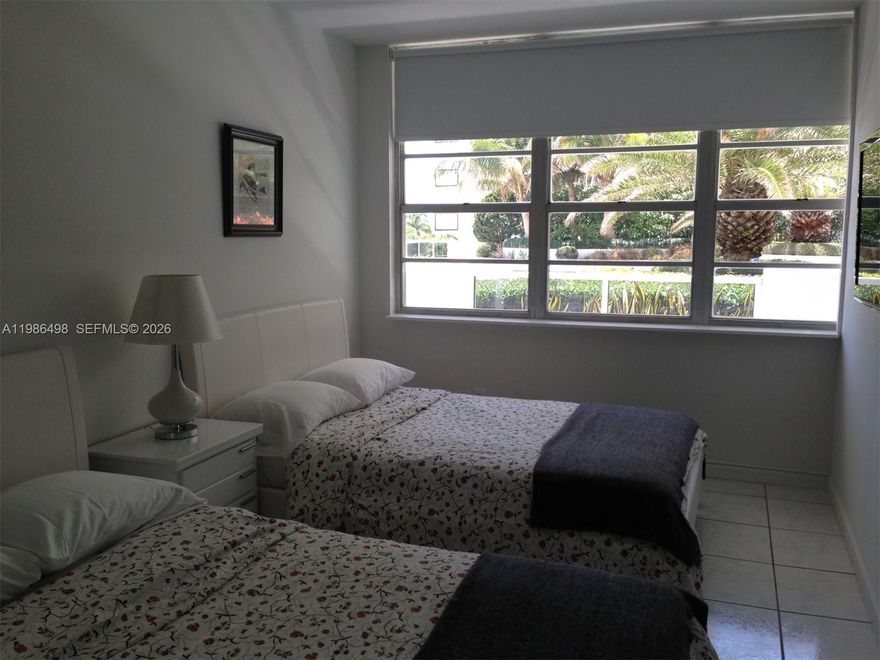 Studio Converted to a one bedroom with a big balcony with a view of garden and Ocean side view . 
6 months rental at $2400 per month- All utilities included. Valet parking included and GYM included .
Condominium located on Lincoln Road with direct access to the ocean  - Amazing condo areas. Front desk with security. 100% walkable area . Short term rentals allow at higher rent price. Please call your realtor and ask about this condominium . Available for rent now.