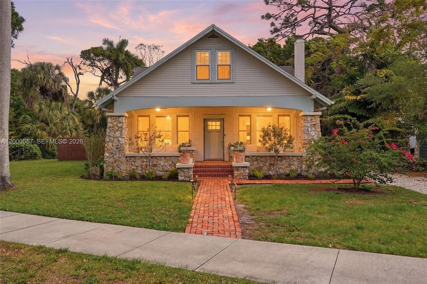 Discover timeless Florida elegance in one of Fort Myers’ most coveted locations, just off iconic McGregor Boulevard in the sought-after River District near the historic Edison area. Minutes from downtown, this beautifully maintained home offers a rare blend of convenience and peaceful, tree-lined surroundings near the famed Edison and Ford Winter Estates.

Inside, a bright open layout is filled with natural light, featuring spacious living areas and a well-appointed kitchen with ample cabinetry and seamless flow into dining and living spaces. Generously sized bedrooms provide comfort and privacy, including a relaxing primary suite with its own updated bath.

Multiple flexible living spaces offer endless possibilities for a home office, gym, studio, or playroom. Outside, a lush backyard with mature tropical landscaping and a stunning open pool creates a perfect setting for relaxing or entertaining.

With strong curb appeal, convenient parking, and a prime yet tranquil location near dining, shopping, and culture, this home offers charm, versatility, and lasting value in Old Fort Myers.