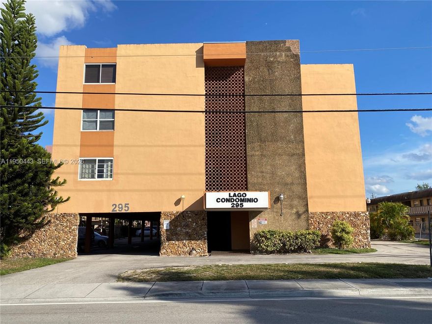 Bright and centrally located 1 bedroom / 1 bathroom apartment just minutes from Miami International Airport. This well-maintained unit at features tile flooring throughout, an open living and dining area, and a spacious bedroom with a large walk-in closet. The updated bathroom includes a tub/shower combination, and the private balcony offers additional natural light and comfort. The community provides a swimming pool, on-site laundry facilities, elevator access, and assigned parking. Its unbeatable location offers quick access to major highways, public transportation, shopping, dining, and employment centers. Ideal opportunity for both end-users and investors seeking strong rental demand and convenience.