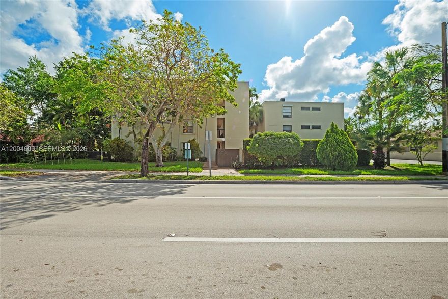 Rarely available. Miami Springs classic 2 bedroom 2 bath second floor unit. Original owner. Roomy. light & bright. Large master bedroom with plenty of closets.  Second bedroom has walk-in closet and private bath.  Spacious living & dining offers room for large screen TV. Nice balcony for morning coffee or evening snacks.  Amenities include pretty pool with space for lounging, garden
areas, laundry room, elevator, assigned parking. Easy walk to golf course, restaurants & shops.
Step out your door to bike and walking paths.  Stroll the shady tree lined parkway to the popular
Miami Springs Circle business area. Bike to library, tennis, pickle ball, pool, gym.  Location only few
miles from new Freedom Park Soccer Stadium, Miami International Airport, Doral theaters.  Hop 
on expressway to Health District, Miami Beach, Coral Gables and the area Universities.  Note:
for private second bedroom partial wall should be constructed.  Sale is contingent on court approval.